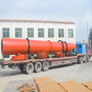 两台小型对辊机和烘干机发往湖南破碎烘干铜渣