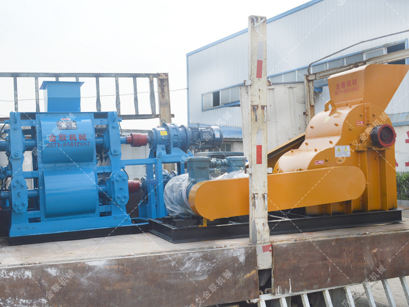 四辊破碎机发货图片,发往内蒙古破碎煤炭