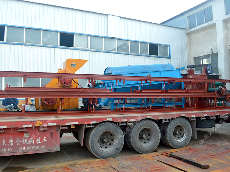 双级粉碎机生产线设备发往云南澜沧 双级粉碎机生产线设备发往云南澜沧