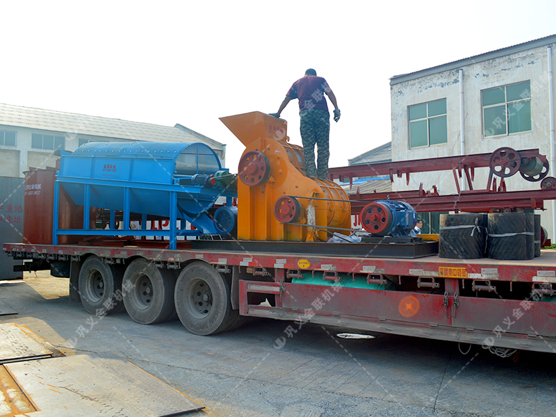 双级粉碎机生产线设备发往云南澜沧 双级粉碎机生产线设备发往云南澜沧