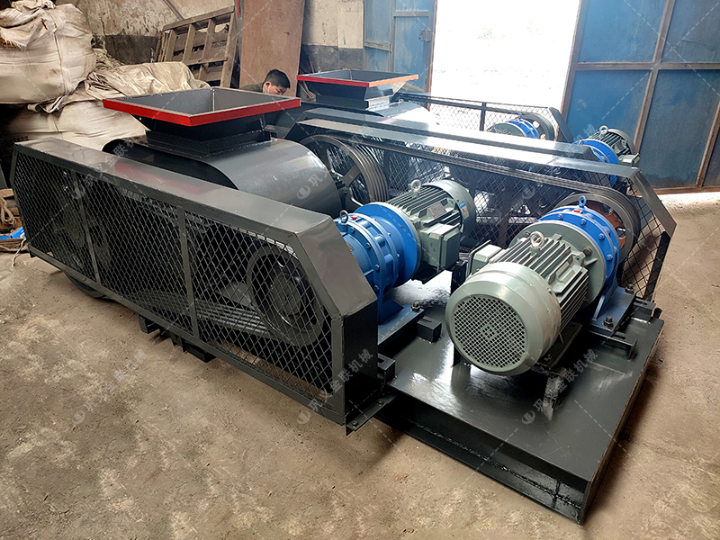 2PG46对辊破碎机发往河北石家庄破碎石灰石 2PG46对辊破碎机发往河北石家庄破碎石灰石