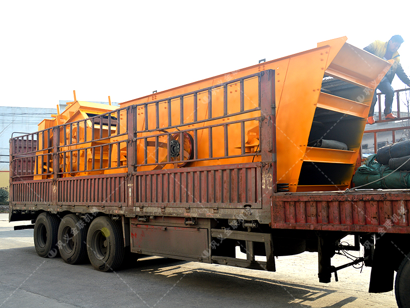 大型石料生产线设备发往重庆 大型石料生产线设备发往重庆